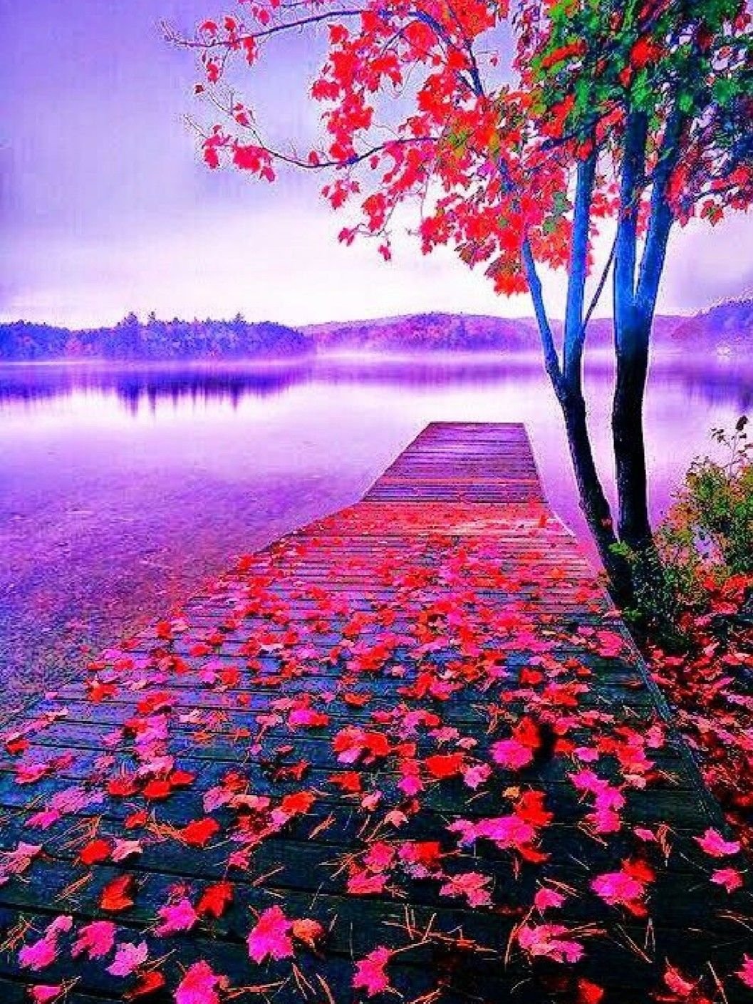 Яркая природа