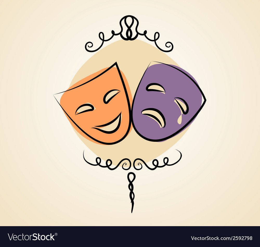 Театр маски стилизованные