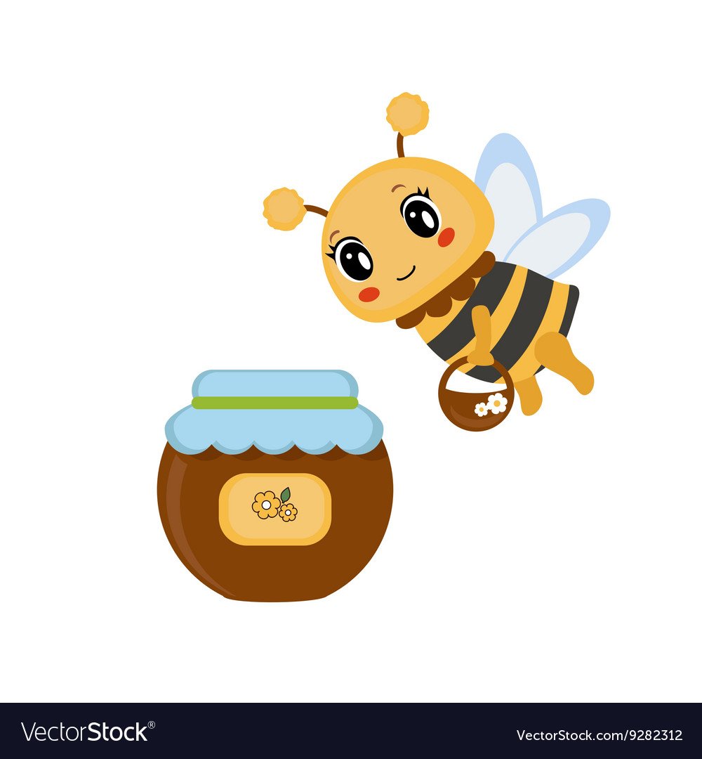 Винни пух с горшочком меда