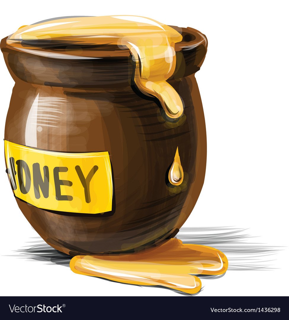 Мед рисунок