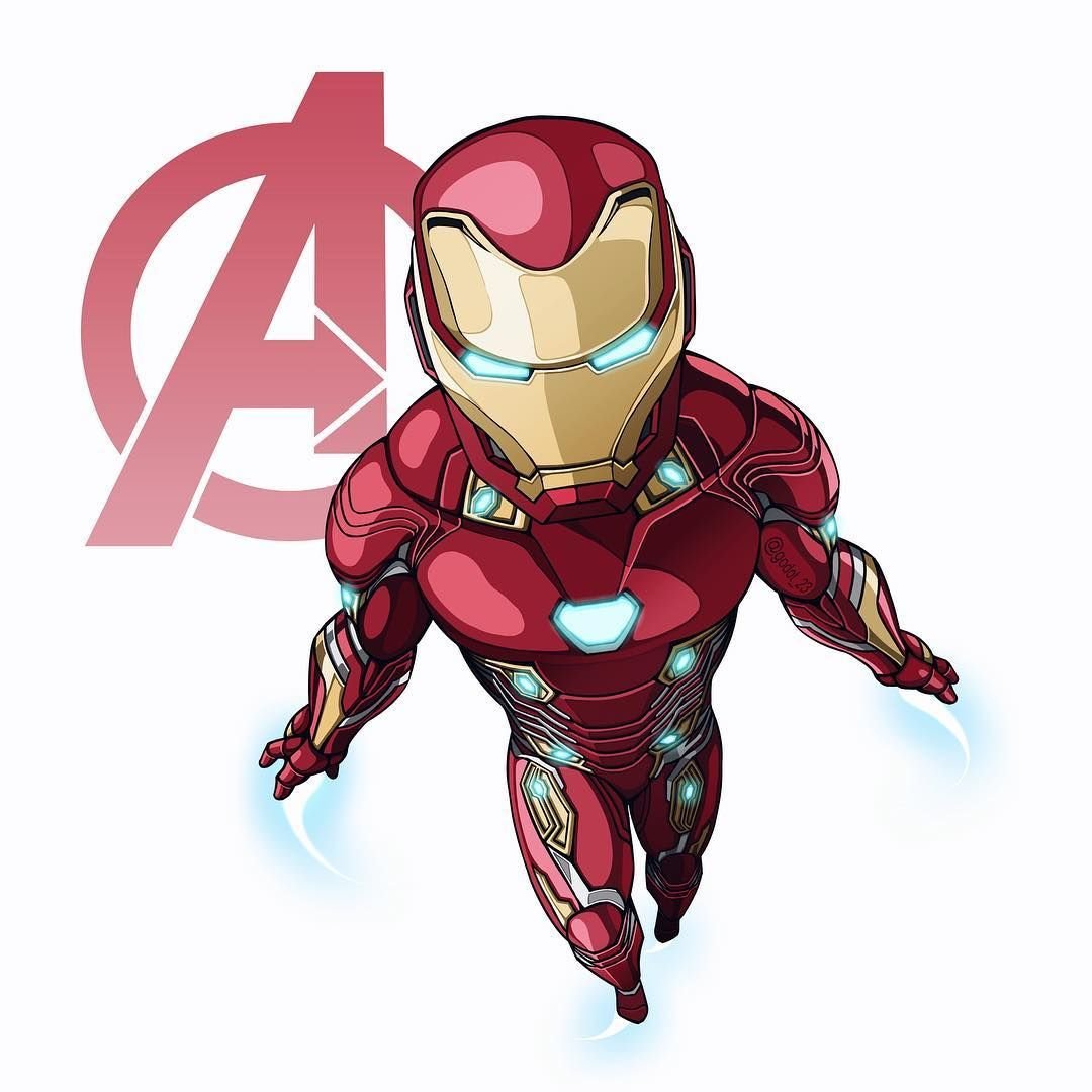 Железный человек мультяшный
