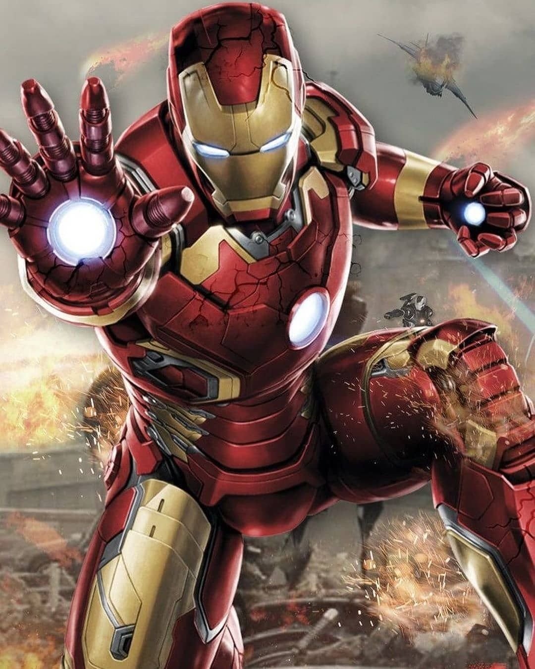 Разукрашки для мальчиков Железный человек