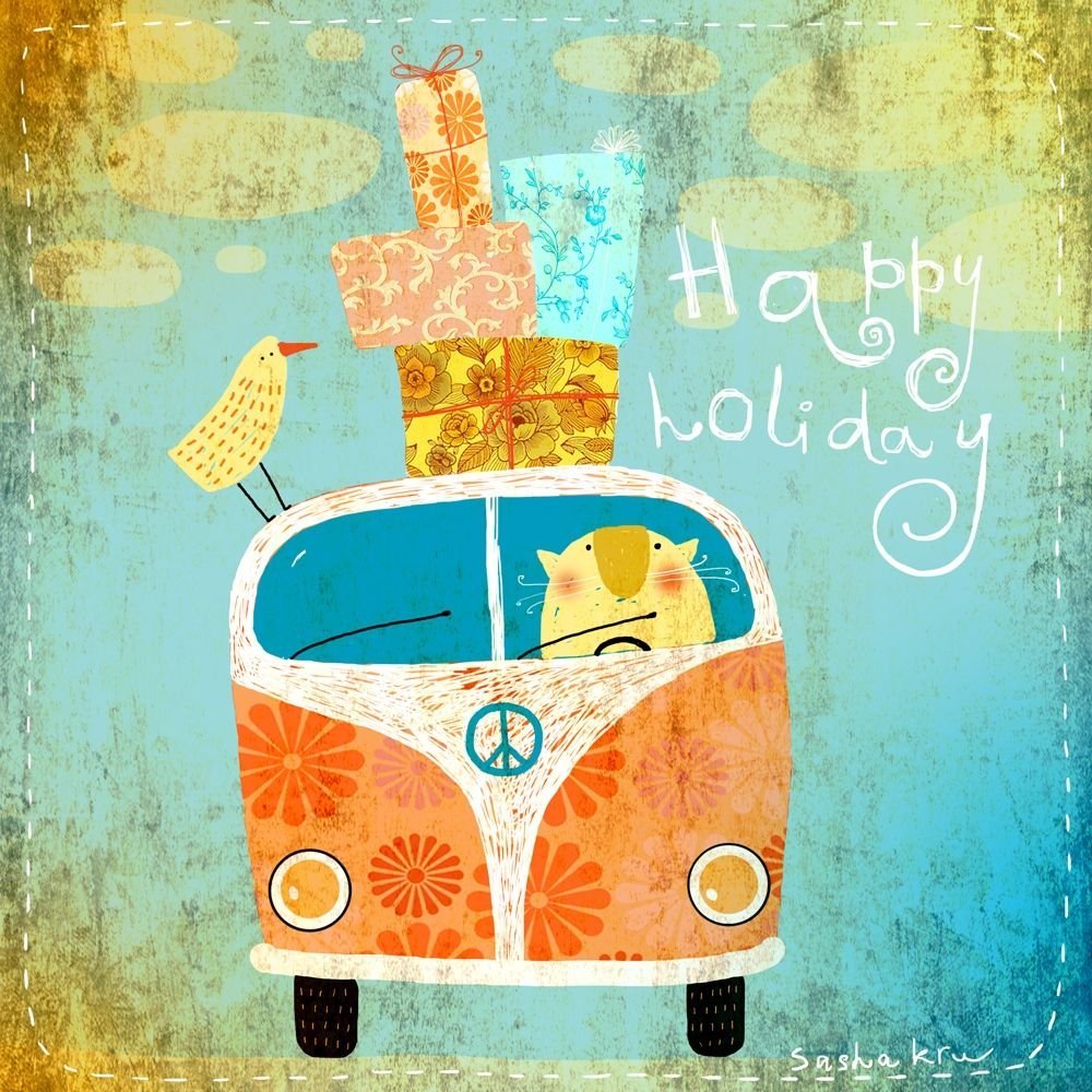 Открытка желаю удачи