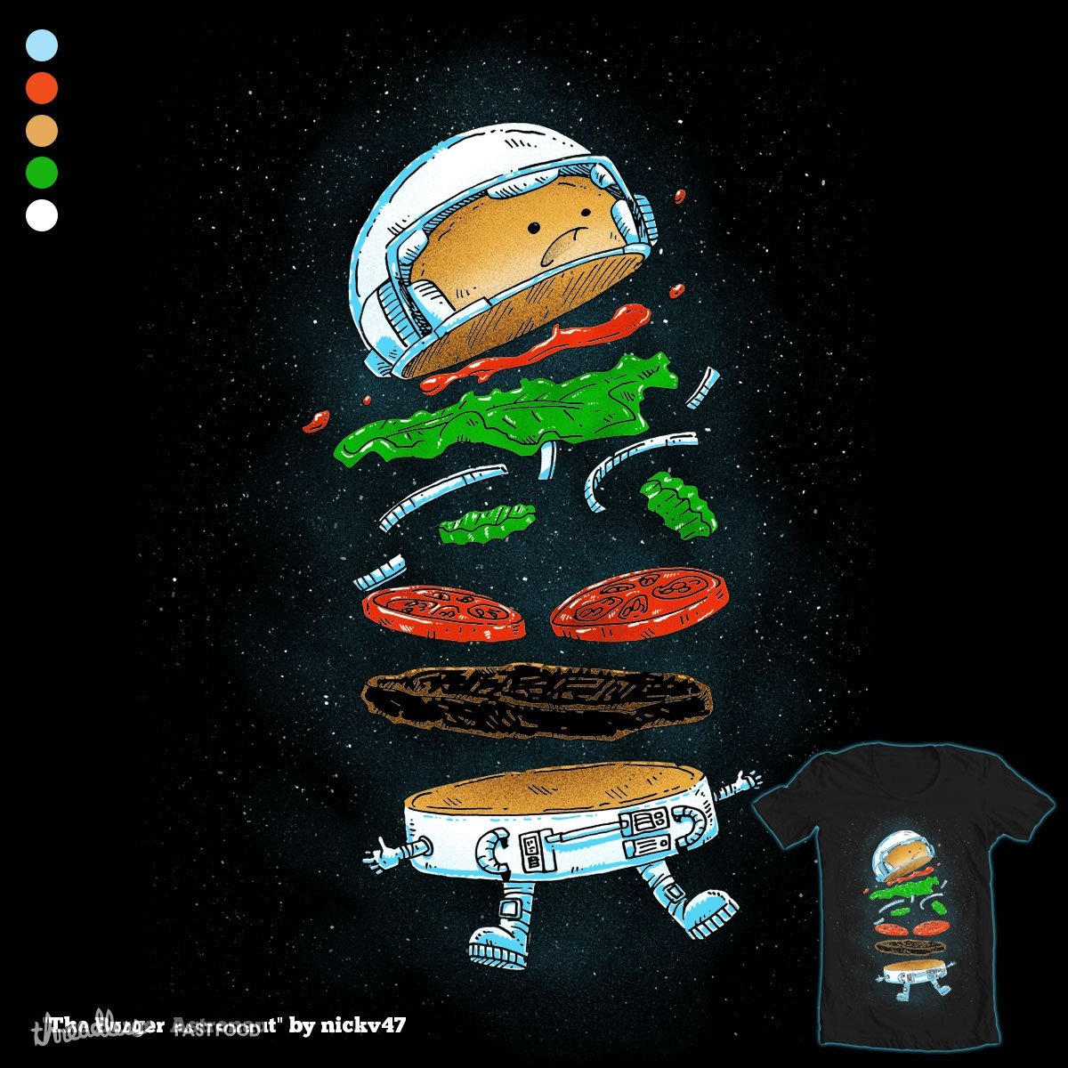 Гамбургер в космосе