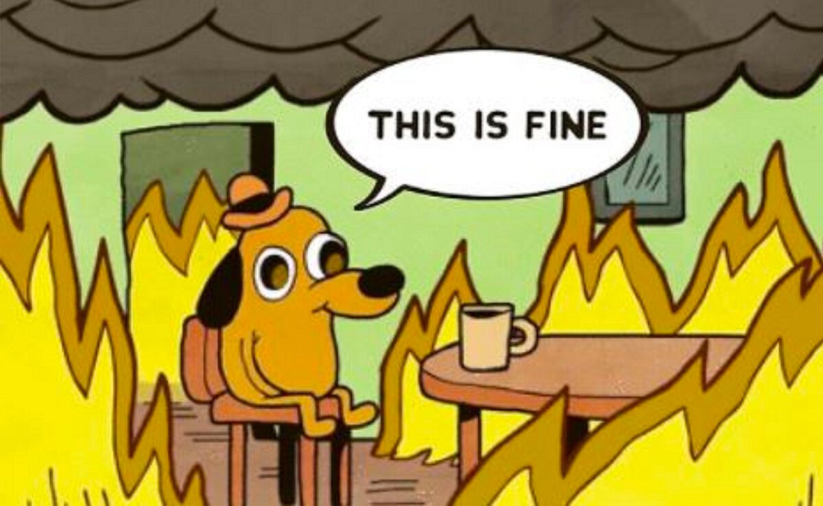 This is Fine Мем