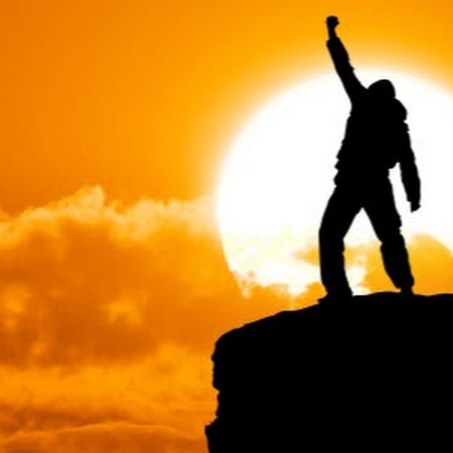 Мужчина сильный духом успех