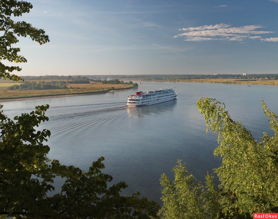 Река Волга Поволжье