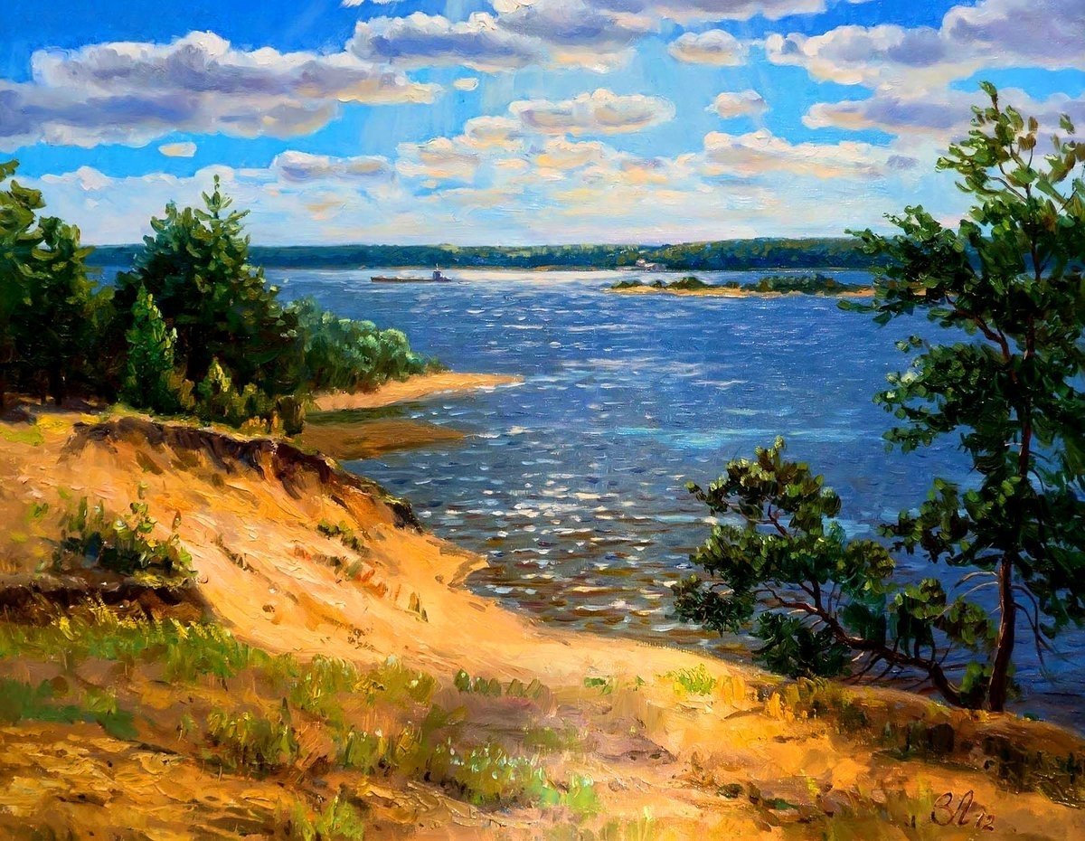 Лукиянов в.а. "Волжские дали"