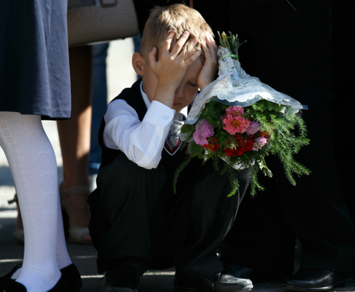 Первоклассник Мем