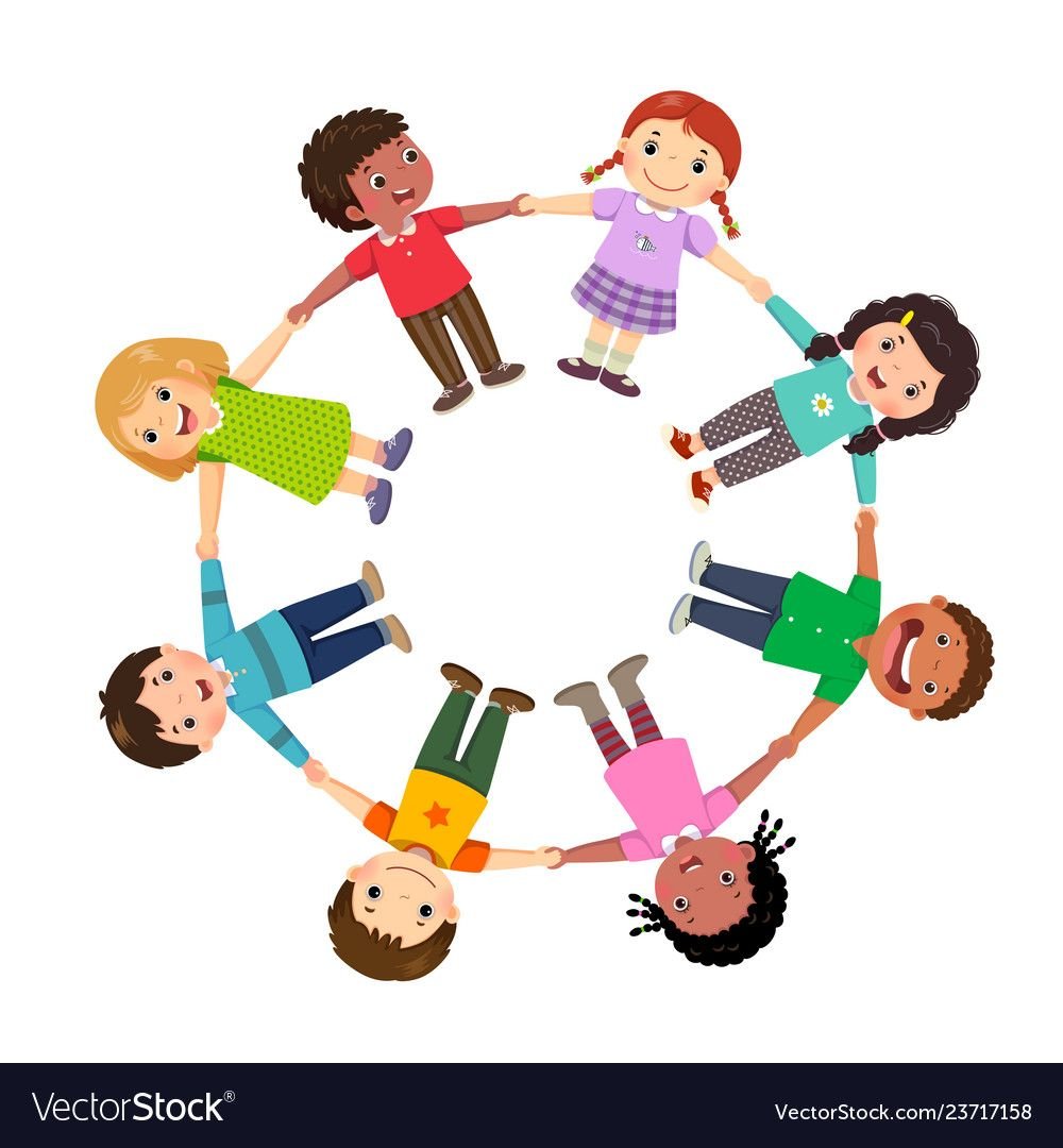 Дети в кругу