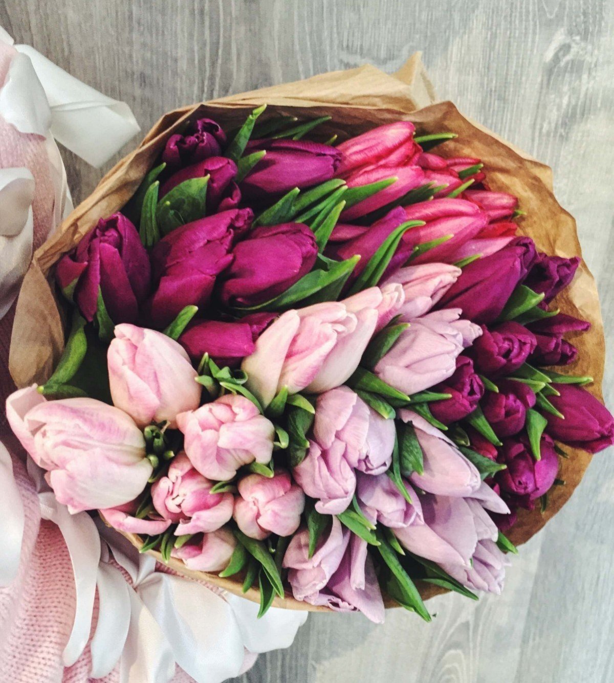 Букет тюльпанов Пинтерест