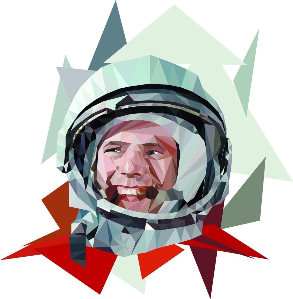 Юрий Гагарин вектор