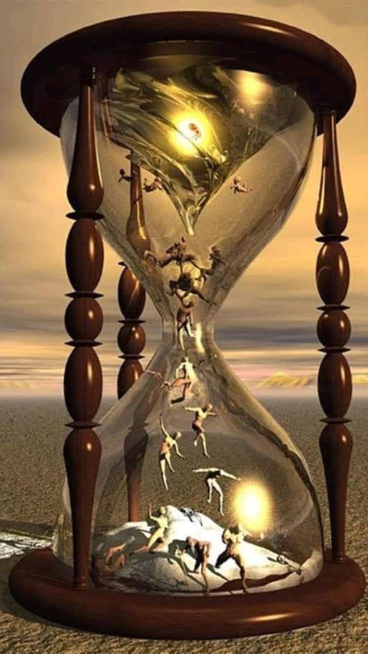 Песочные часы в интерьере