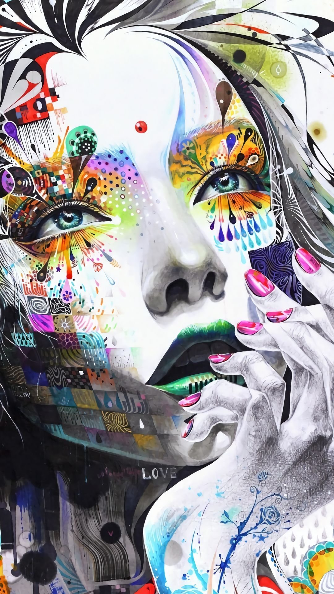 Абстракция рисунки