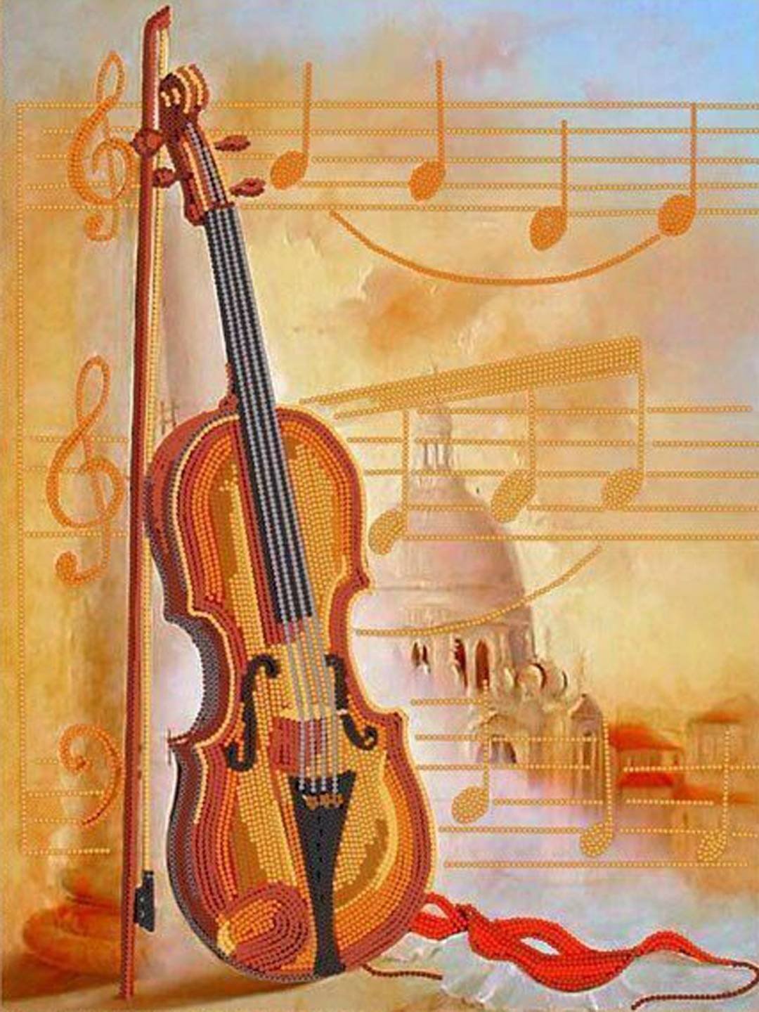 Скрипка картина