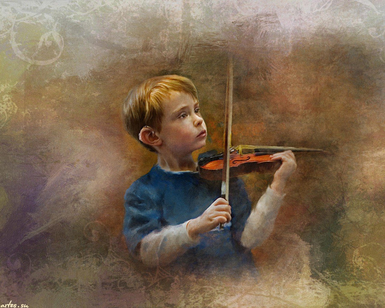 Запиликает на скрипке. Richard Ramsey скрипач. Мальчик со скрипкой.