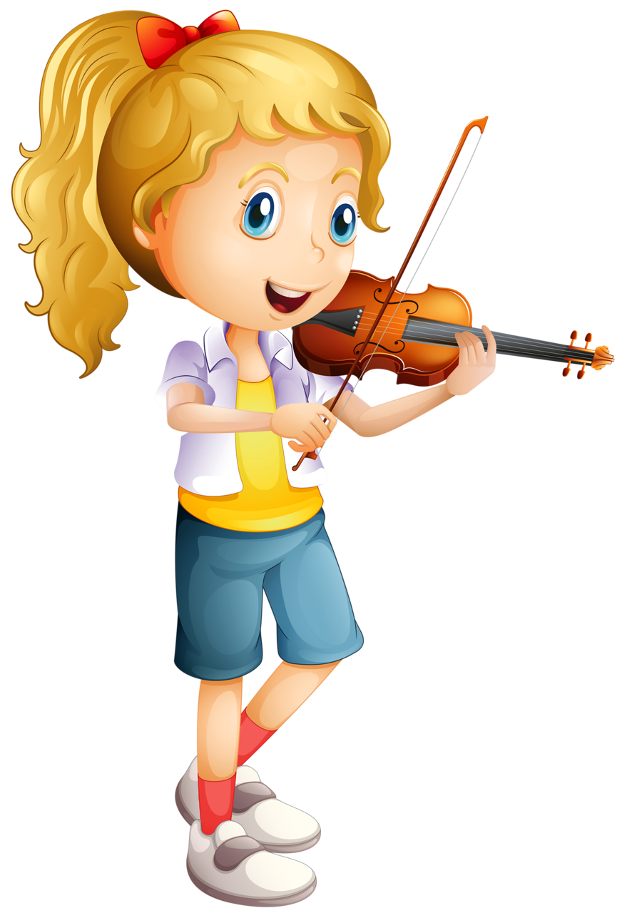 Мальчик играющий на скрипке