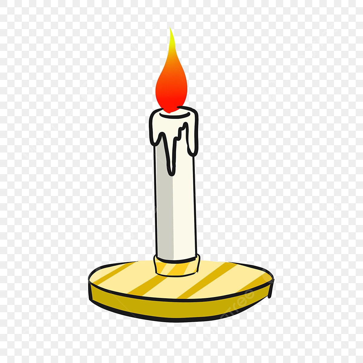 Дудлинг свеча