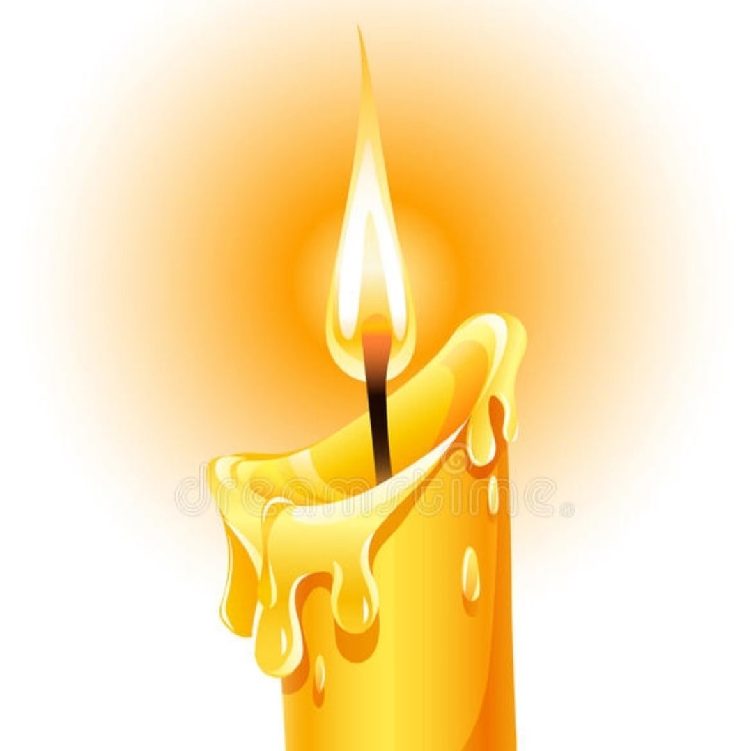 Фитиль свечи вектор