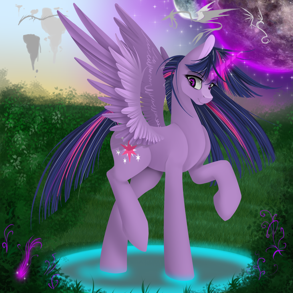 Твайлайт Спаркл Аликорн принцесса