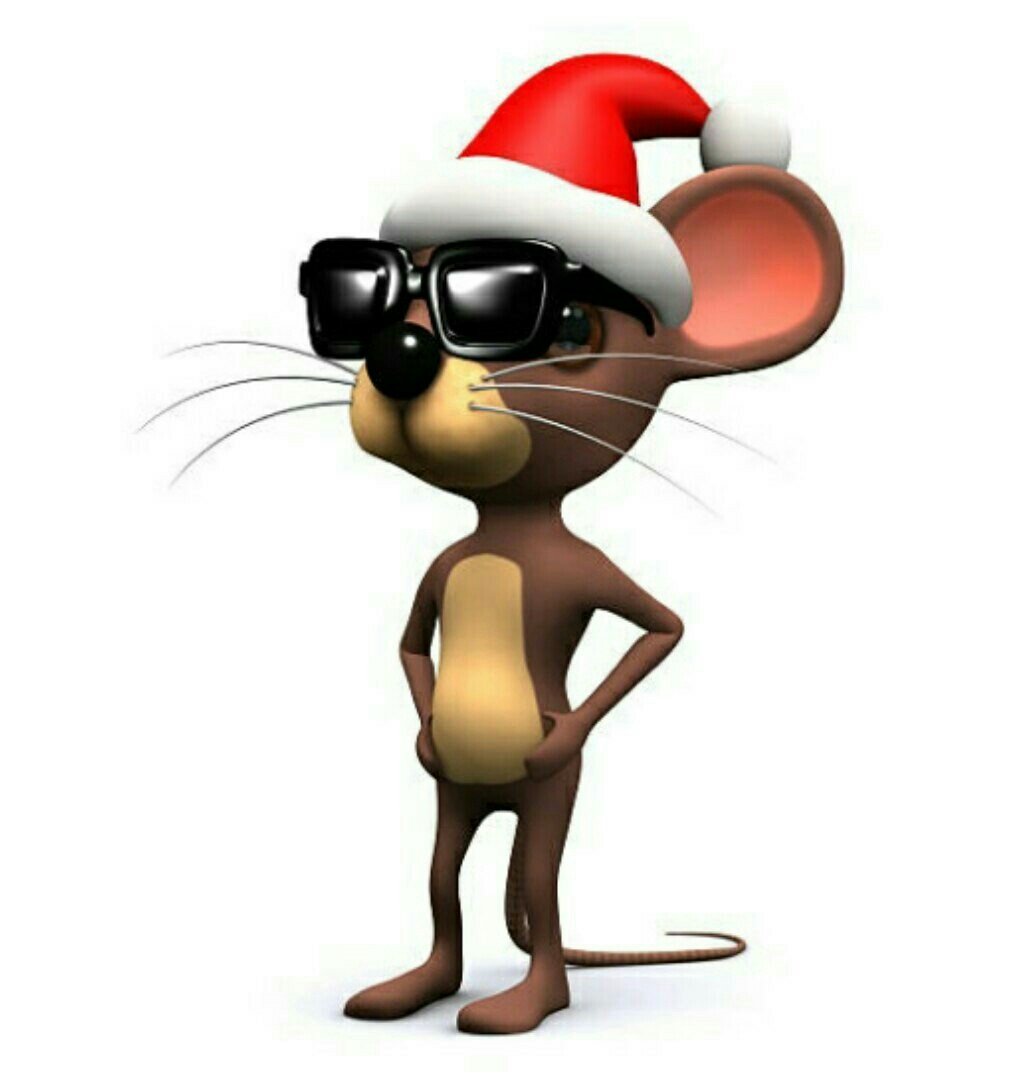 Мышка в очках