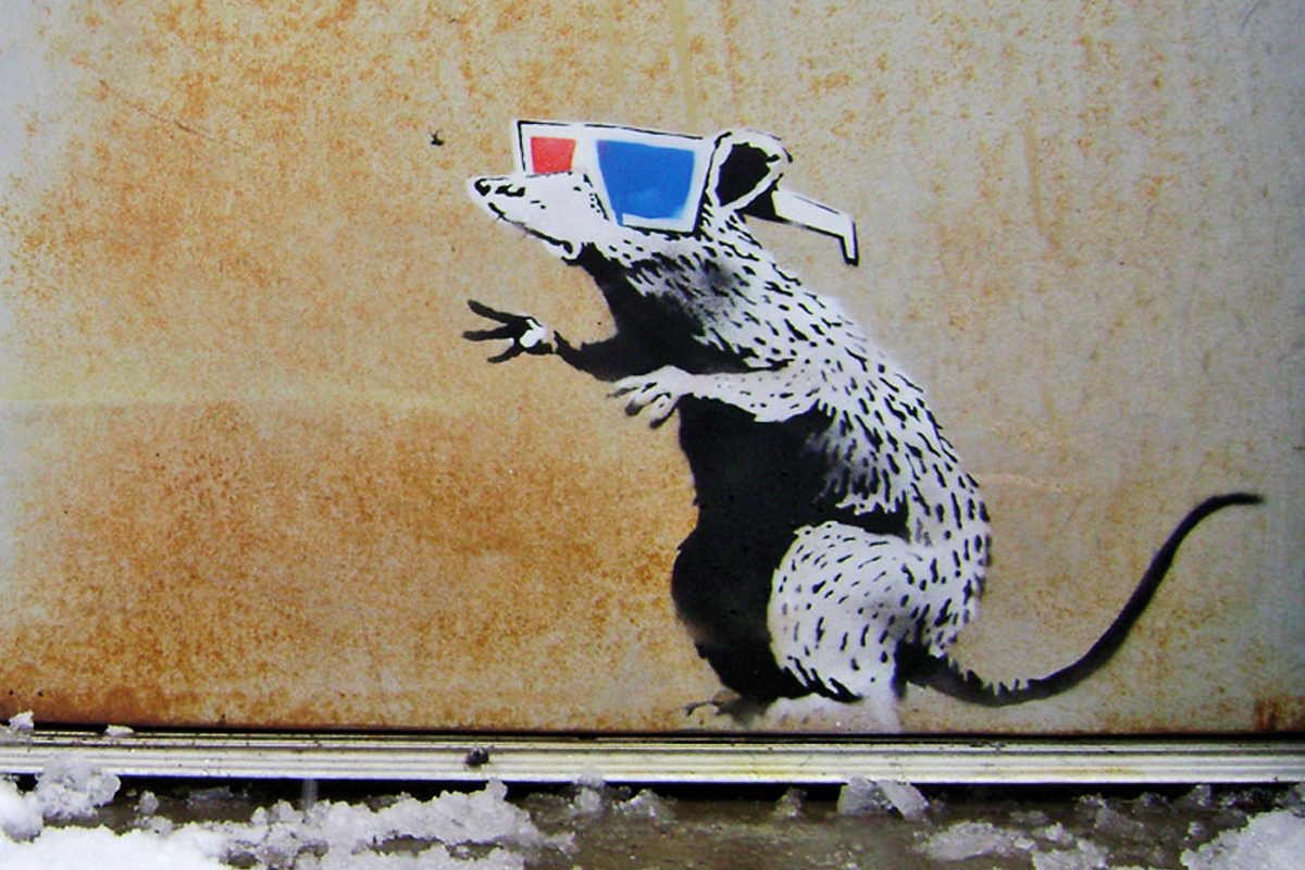 Banksy крысы Крит