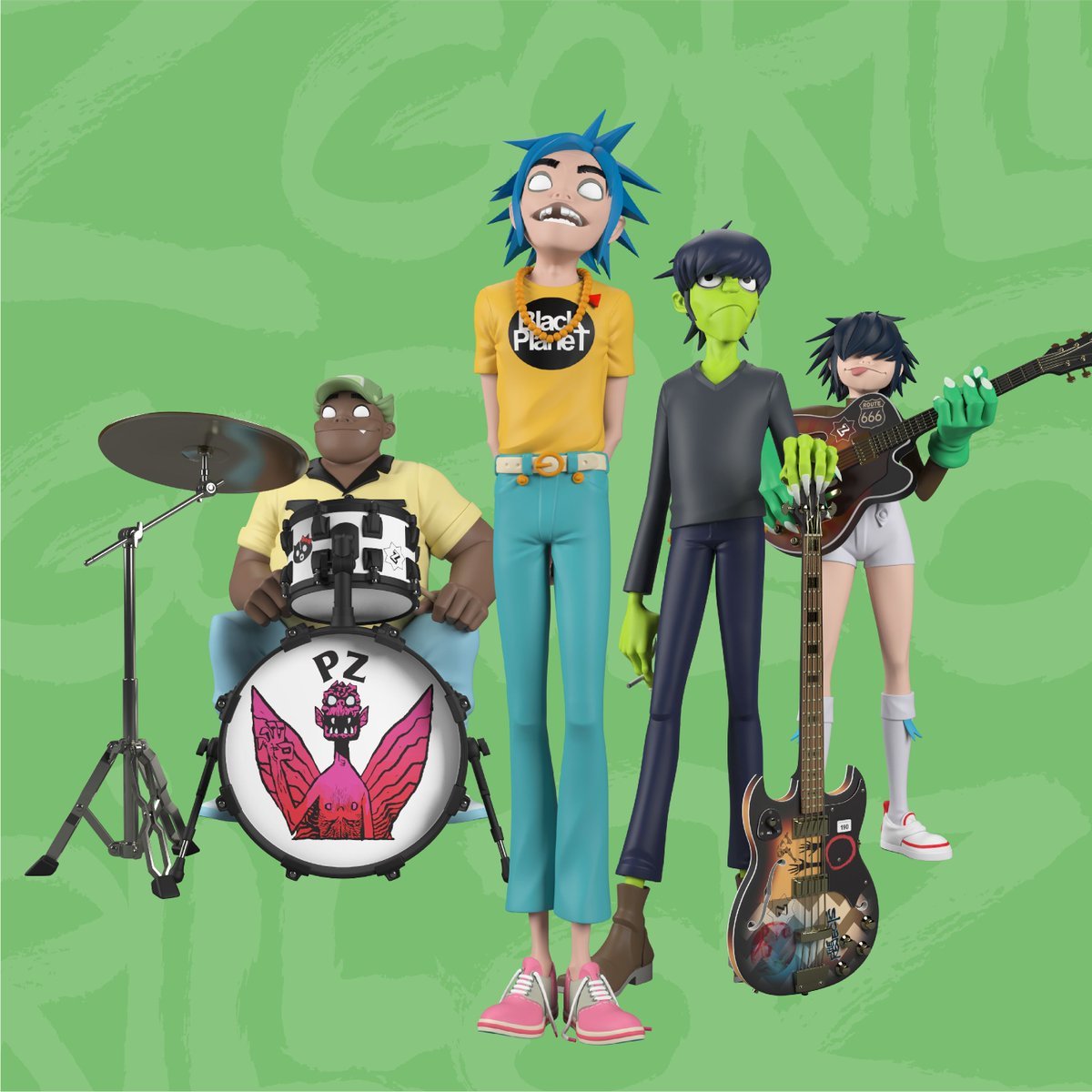 Группа горилэз солисты