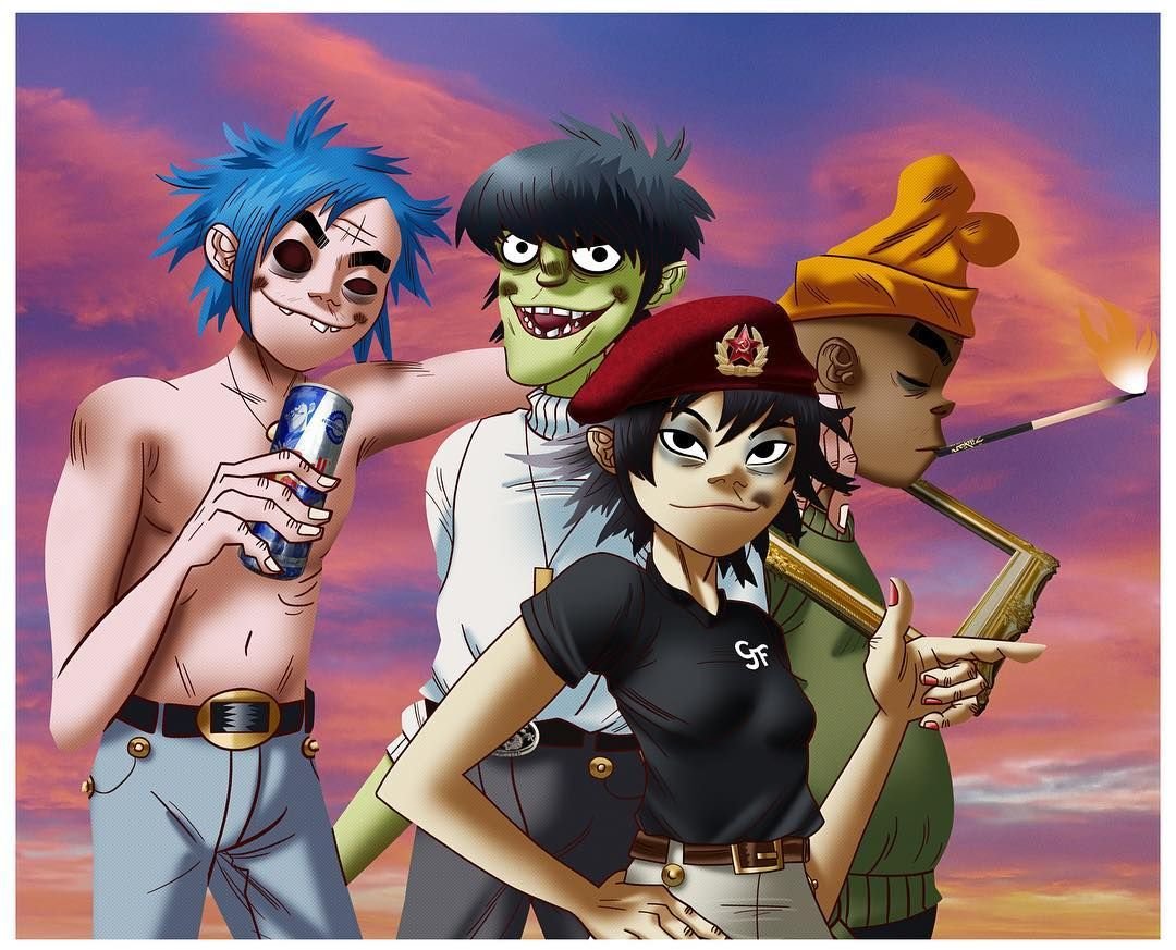 Постер Gorillaz купить