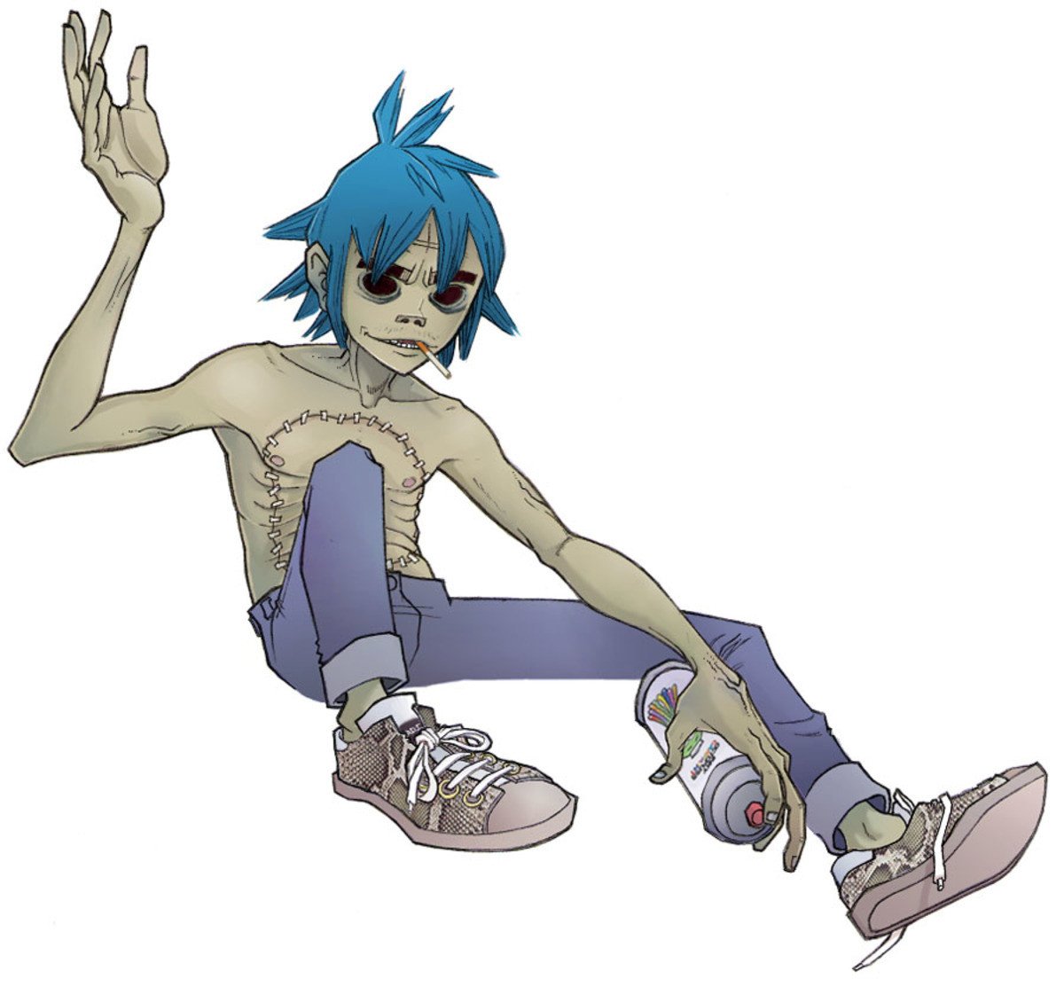 Gorillaz участники 2d
