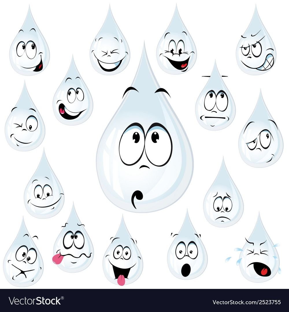 Капля эскиз