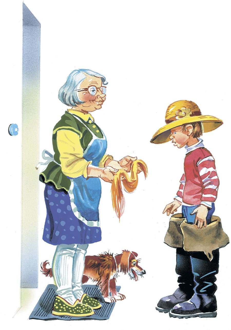 Драгунский Денискины кот в сапогах.