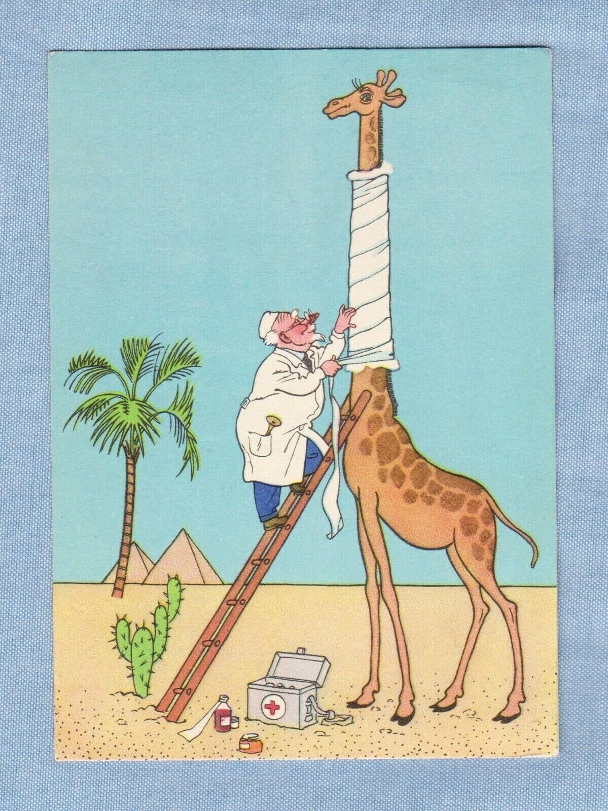 Айболит иллюстрации Жираф