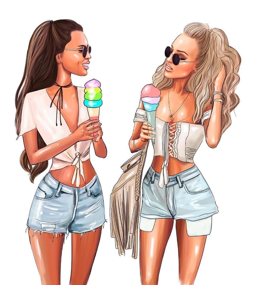 Фотосессия подруг