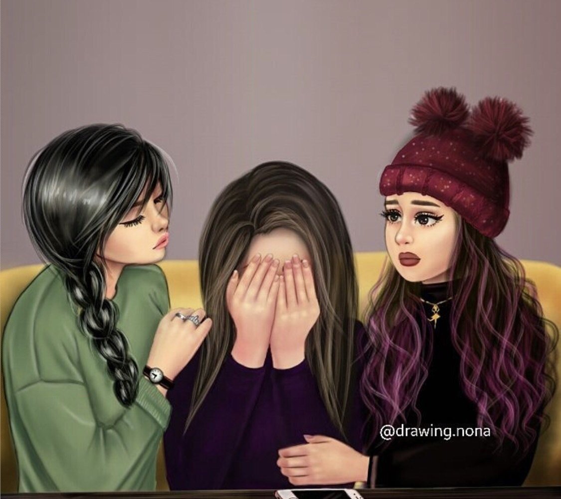 Картинка много девочек