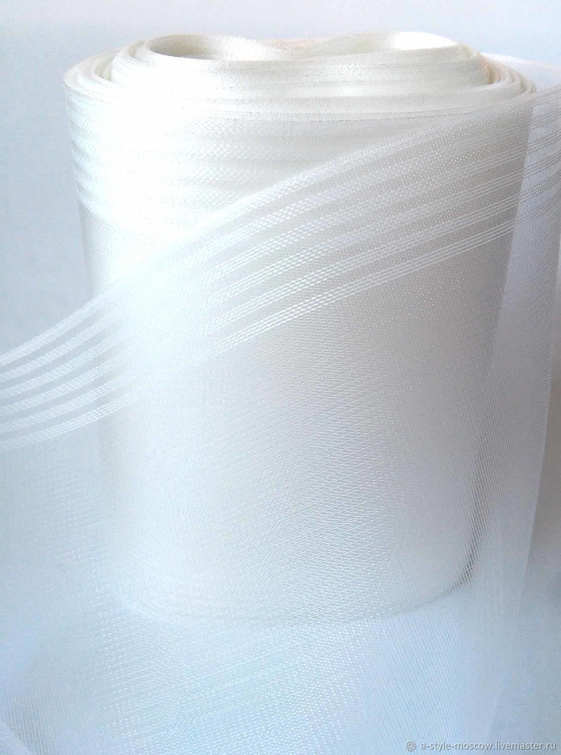 Капроновая лента белая