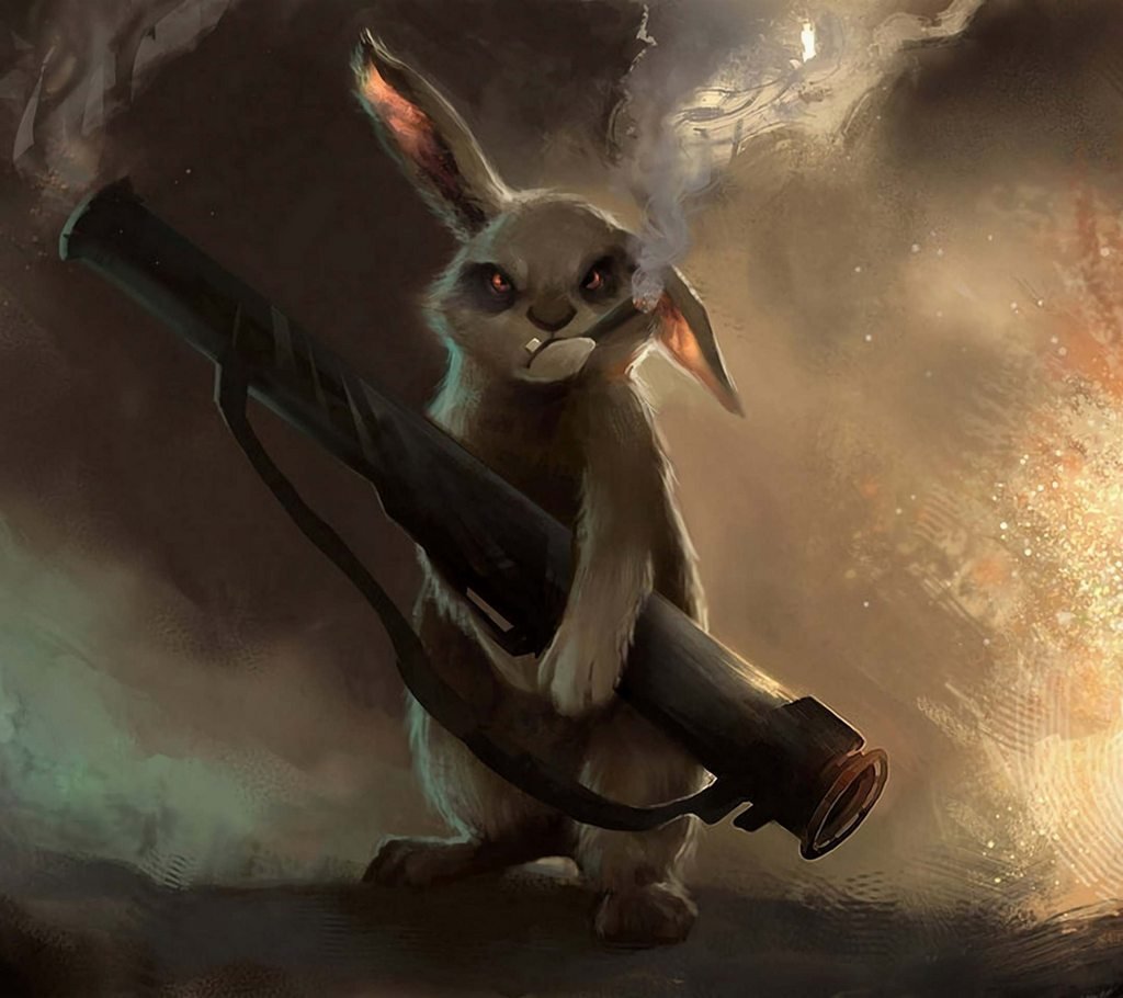 Заяц из мультика Тайная жизнь