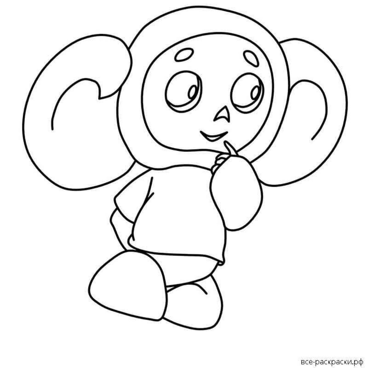 Стикеры Чебурашка для ватсап