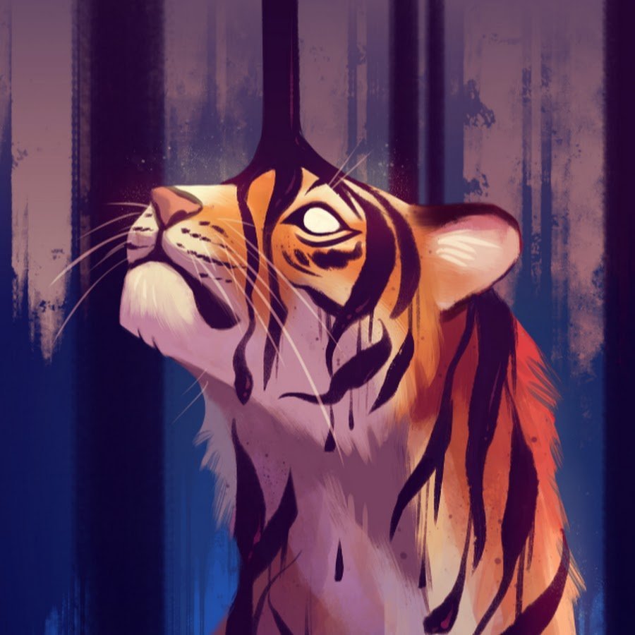 Злой тигр картинки