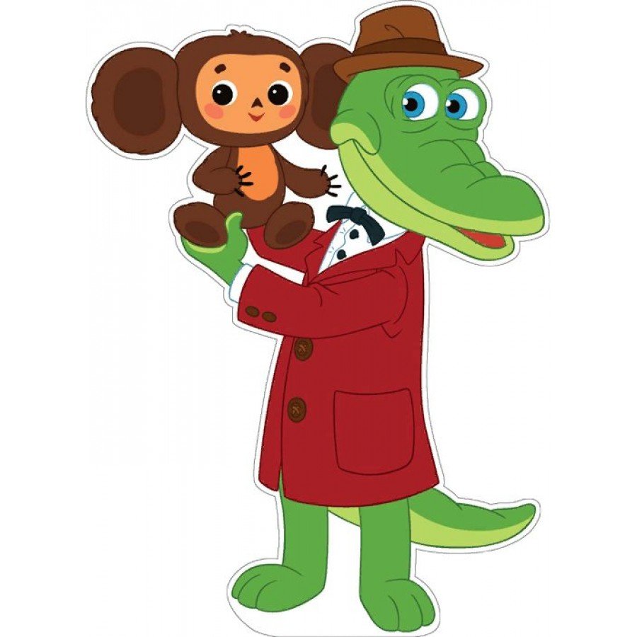 Микки и Чебурашка