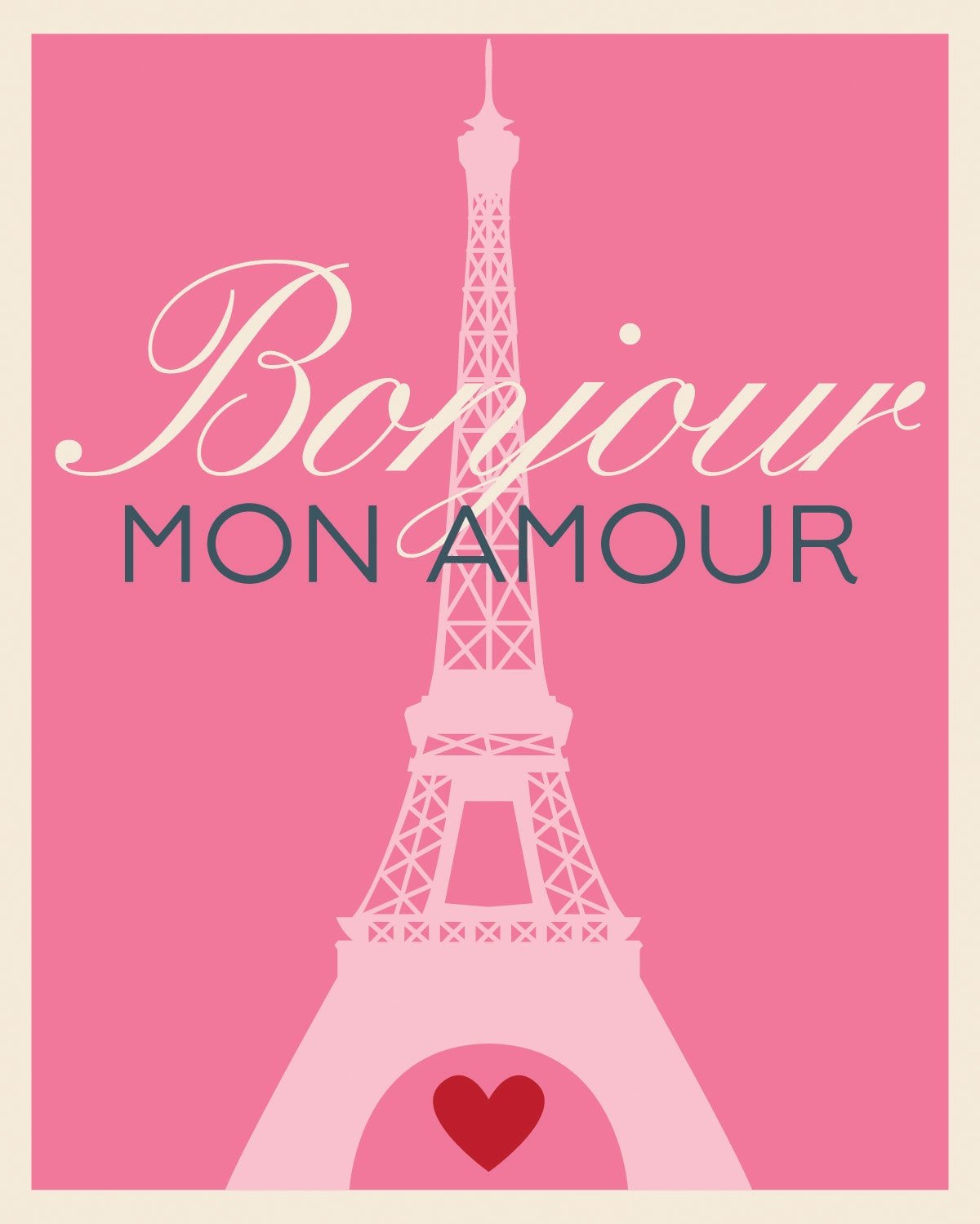 Кружка с принтом Love amour