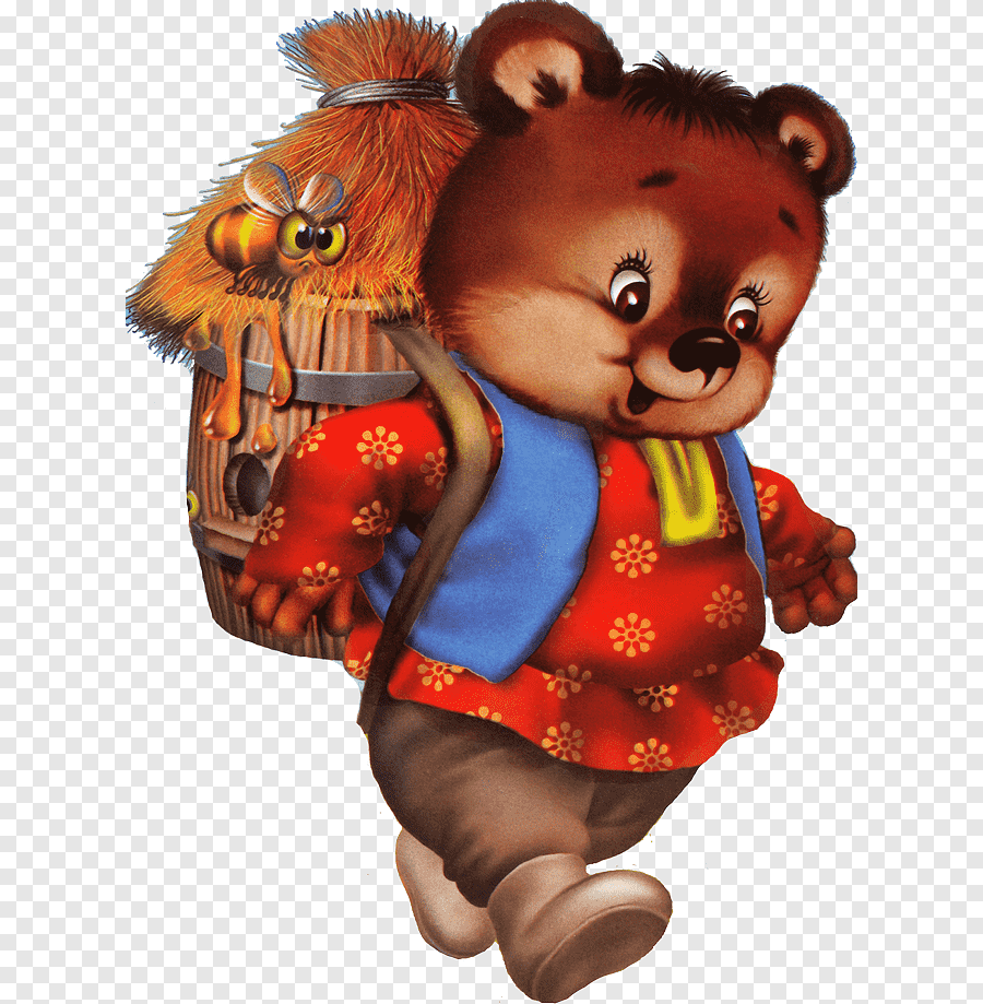 Герои сказки Теремок медведь