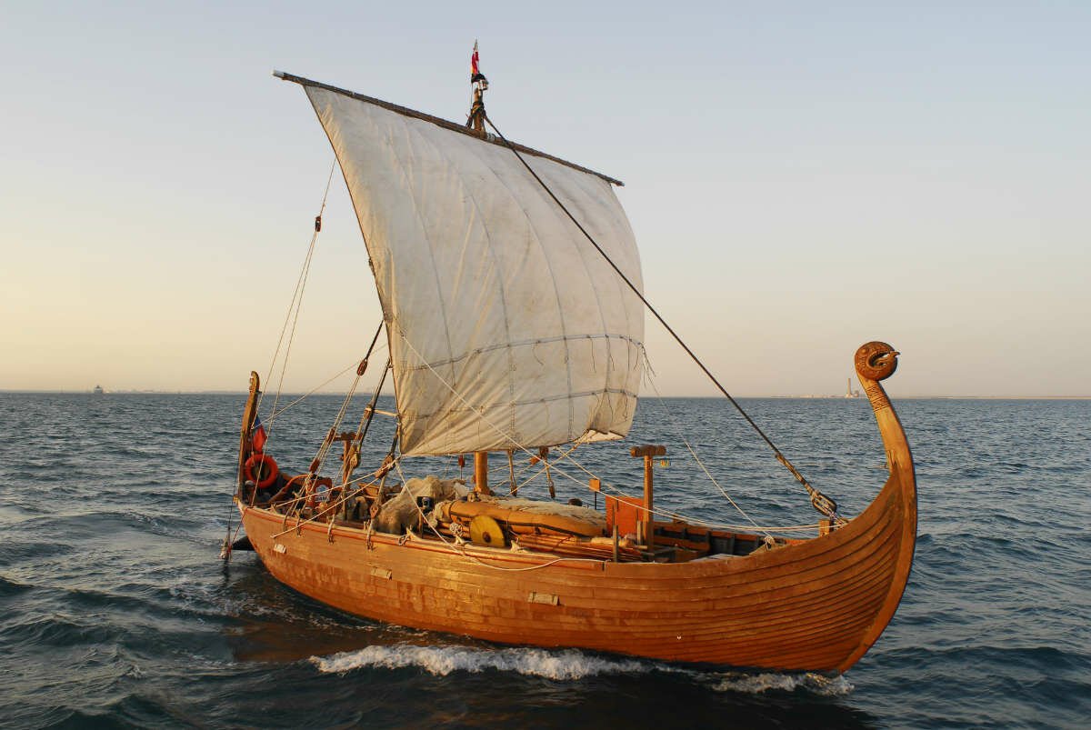 Лодка славян Ладья