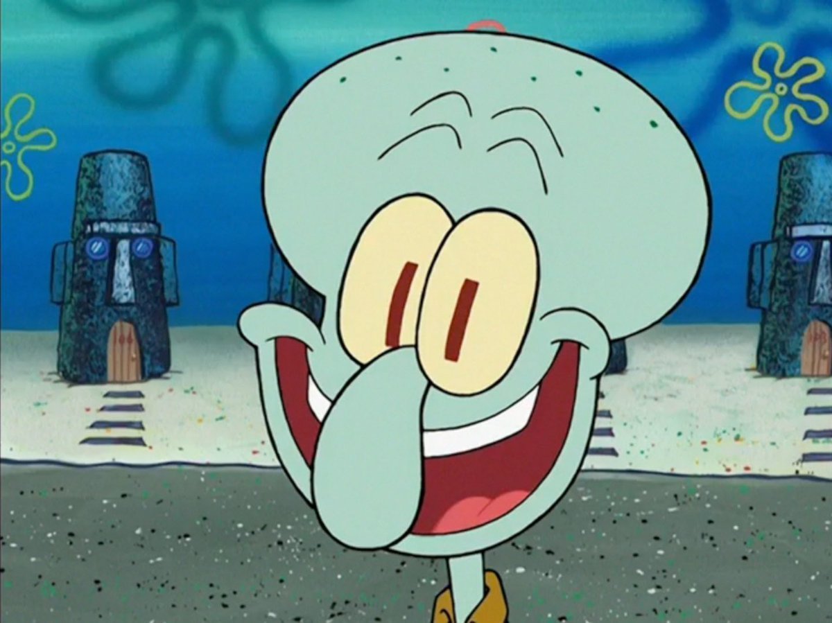 Губка Боб квадратные штаны Сквидвард