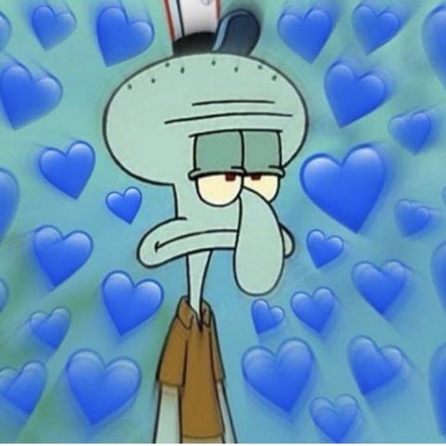 Сквидвард из Спанч Боба на аву