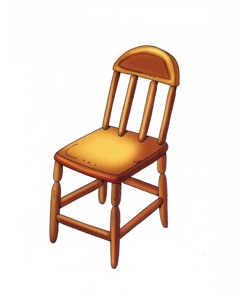 Мебель стул для детей карточки