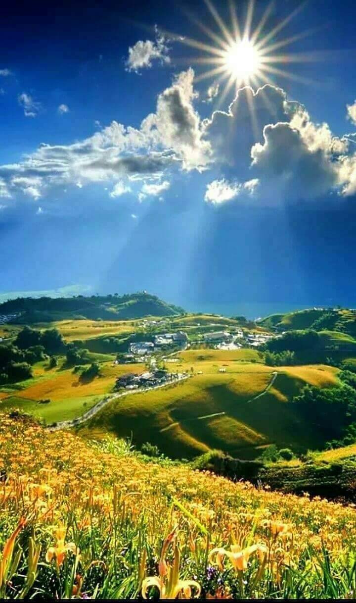 Природа солнце