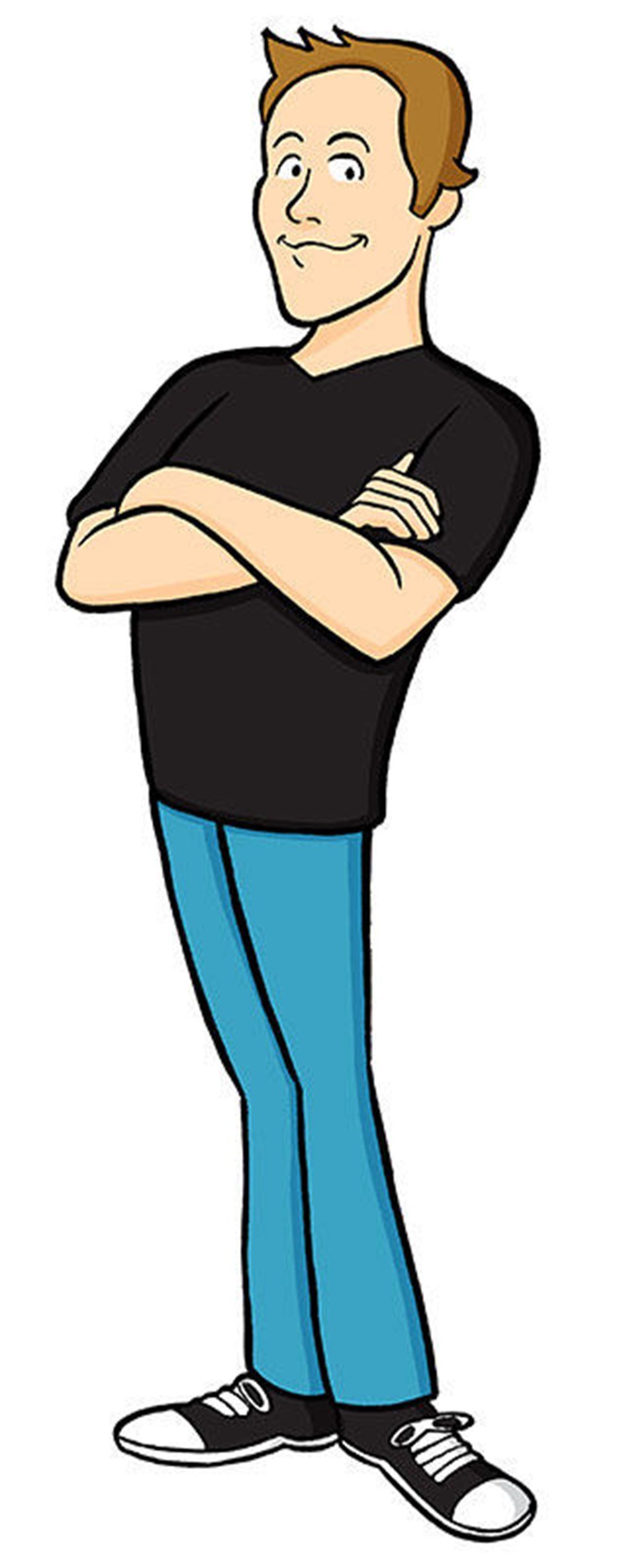 Мультяшный человек