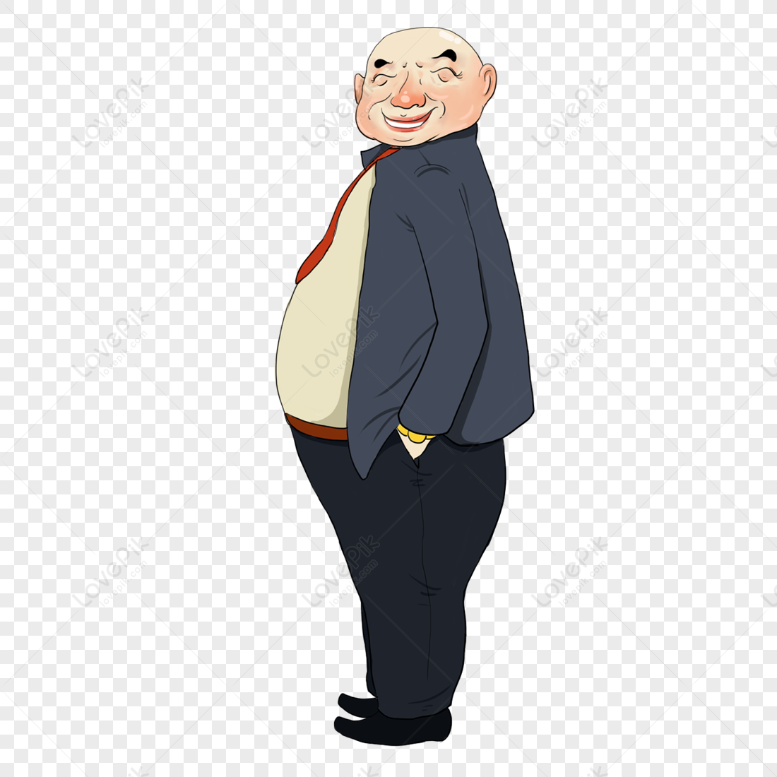 Члены семьи на белом фоне