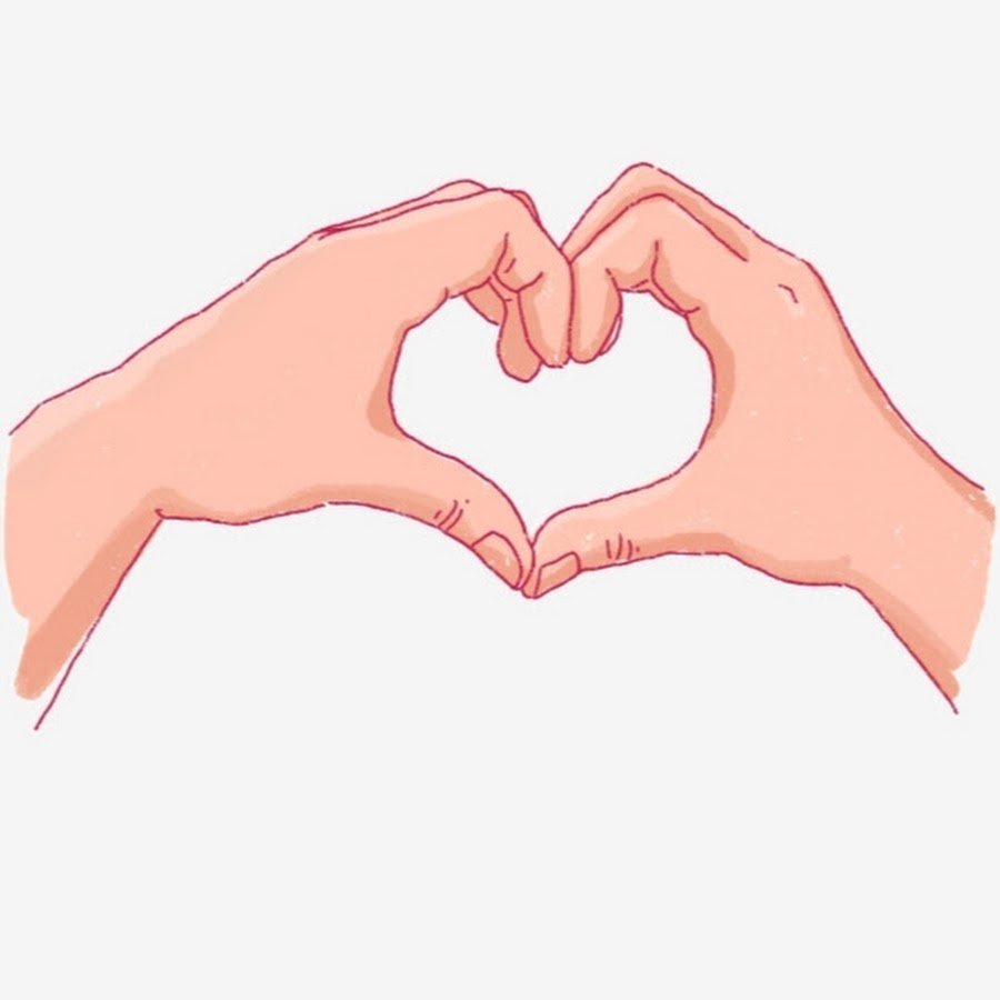 Сердечко в ладошках