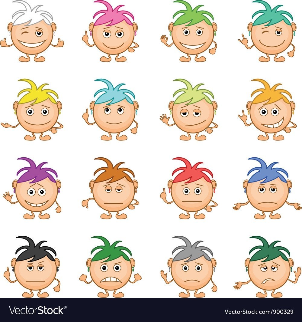 Детские рожицы